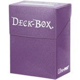 Ultra Pro Solid Purple Deck Box